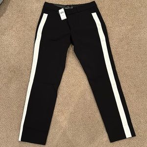 NWT Banana Republic Black and White Sloan Pants Size 4